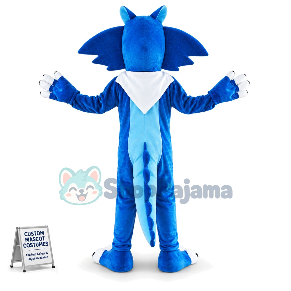 Wolf Around Napkin Mascot Costume