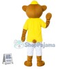 Sunglasses Bear Mascot Cartoon Costume
