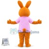 Attentive Kangaroo Nurse Mascot Costume