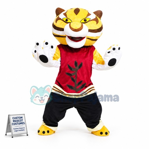 Tigress Mascot Kung Fu Panda Costume