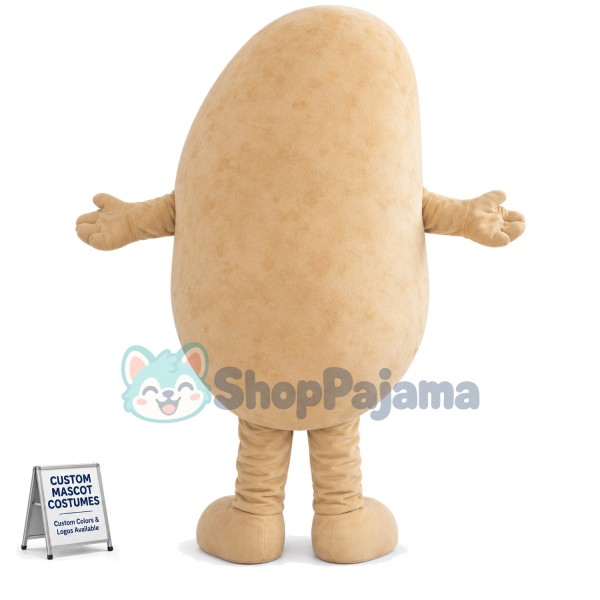 Fresh Potato Mascot Cartoon Costume