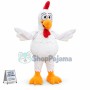 Arrogant Chicken With Big Eyes Mascot Costume