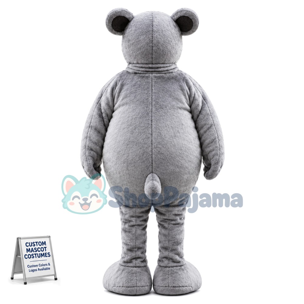 Weird Bigfoot Mouse Mascot Costume
