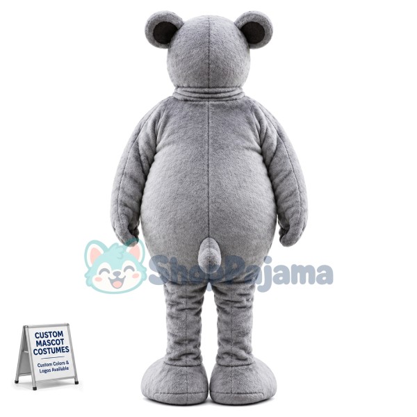 Weird Bigfoot Mouse Mascot Costume