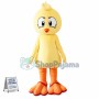 Surprised Yellow Duck Mascot Costume