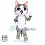 Cheese Cat Mascot Cartoon Costume