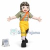 Cheerful Teenager Mascot Costume
