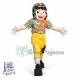 Cheerful Teenager Mascot Costume