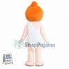 Pure Blond Angel Mascot Costume