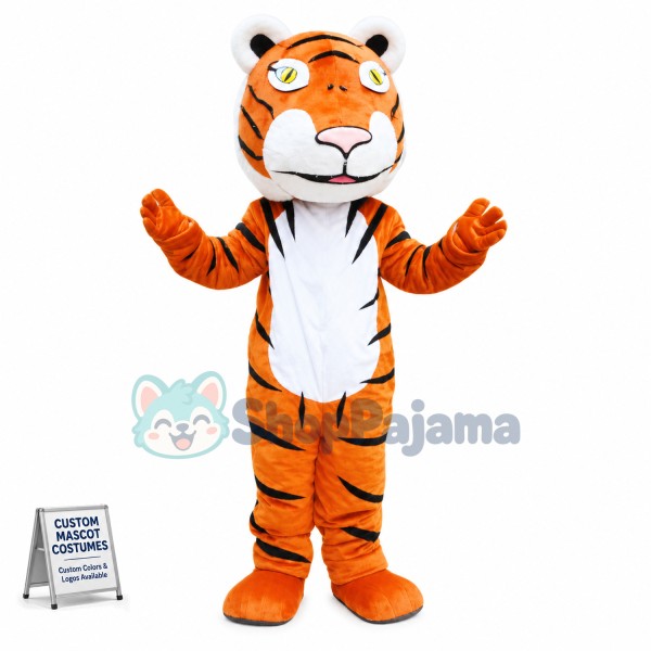 Tiger Adult Size Mascot Costume