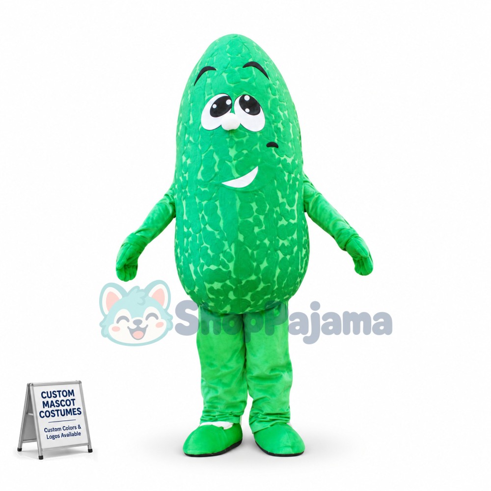 Rough Bitter Gourd Mascot Costume