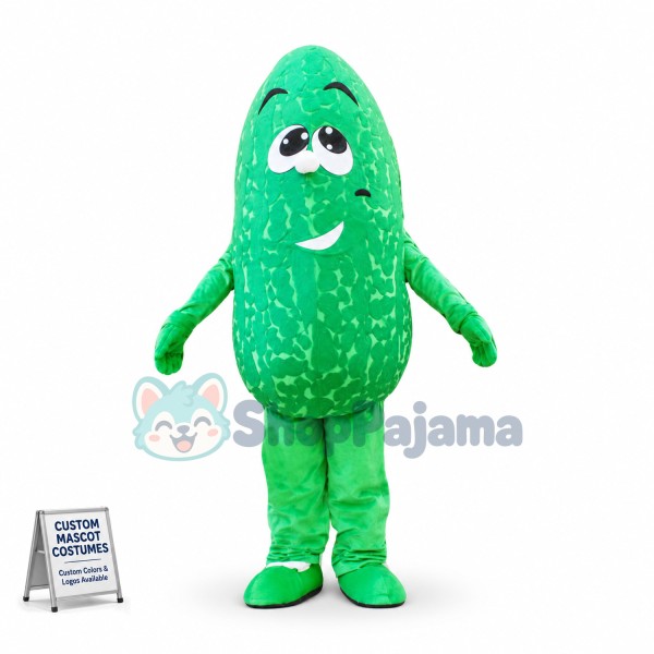 Rough Bitter Gourd Mascot Costume