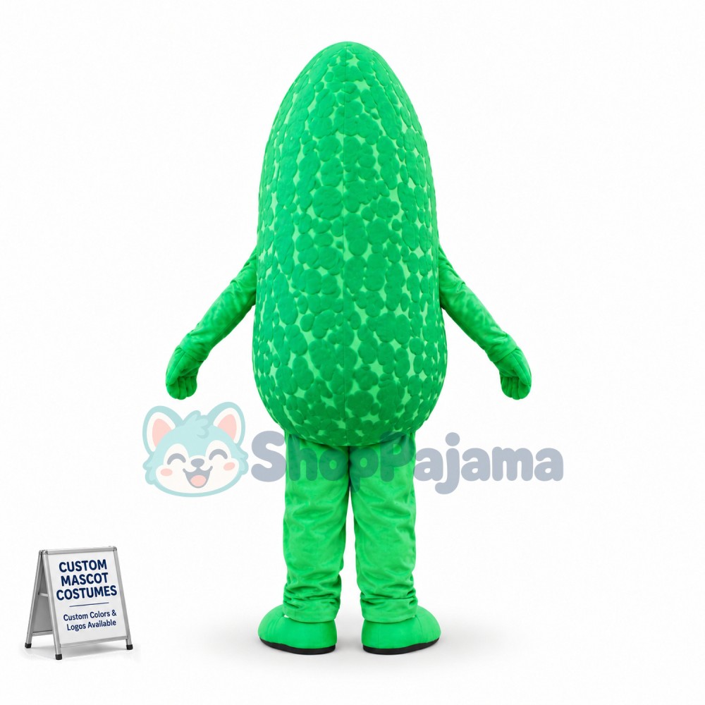 Rough Bitter Gourd Mascot Costume