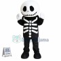 Halloween Skeleton Man Mascot Costume