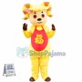 Blessing Goat With Bellyband Mascot Costume