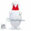 Large White Bowling Bottle Mascot Costume
