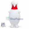 Large White Bowling Bottle Mascot Costume