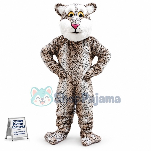 Casual Hale Leopard Mascot Costume