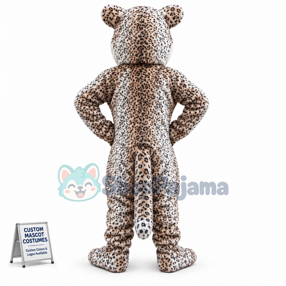 Casual Hale Leopard Mascot Costume