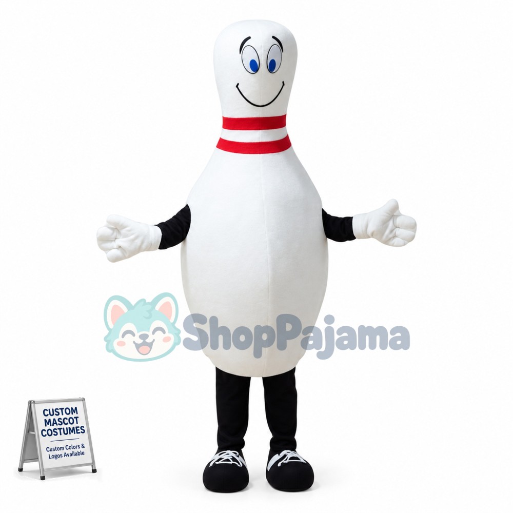 Bowling Bottle Mascot Classic Costume