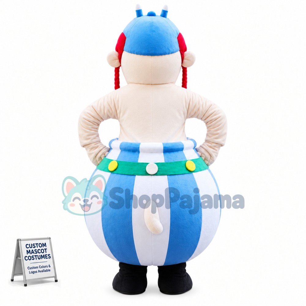 Interesting Barrel Uncle Mascot Costume