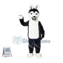 Bad Black Wolf Mascot Costume For Adult