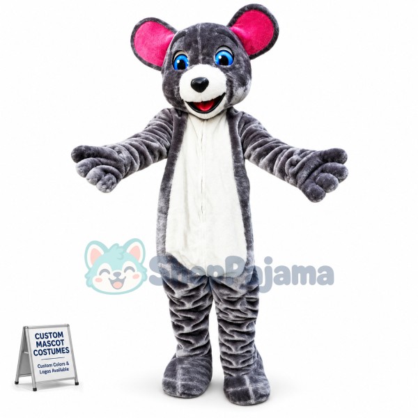 Blue Eyes Jerry Mouse Mascot Costume