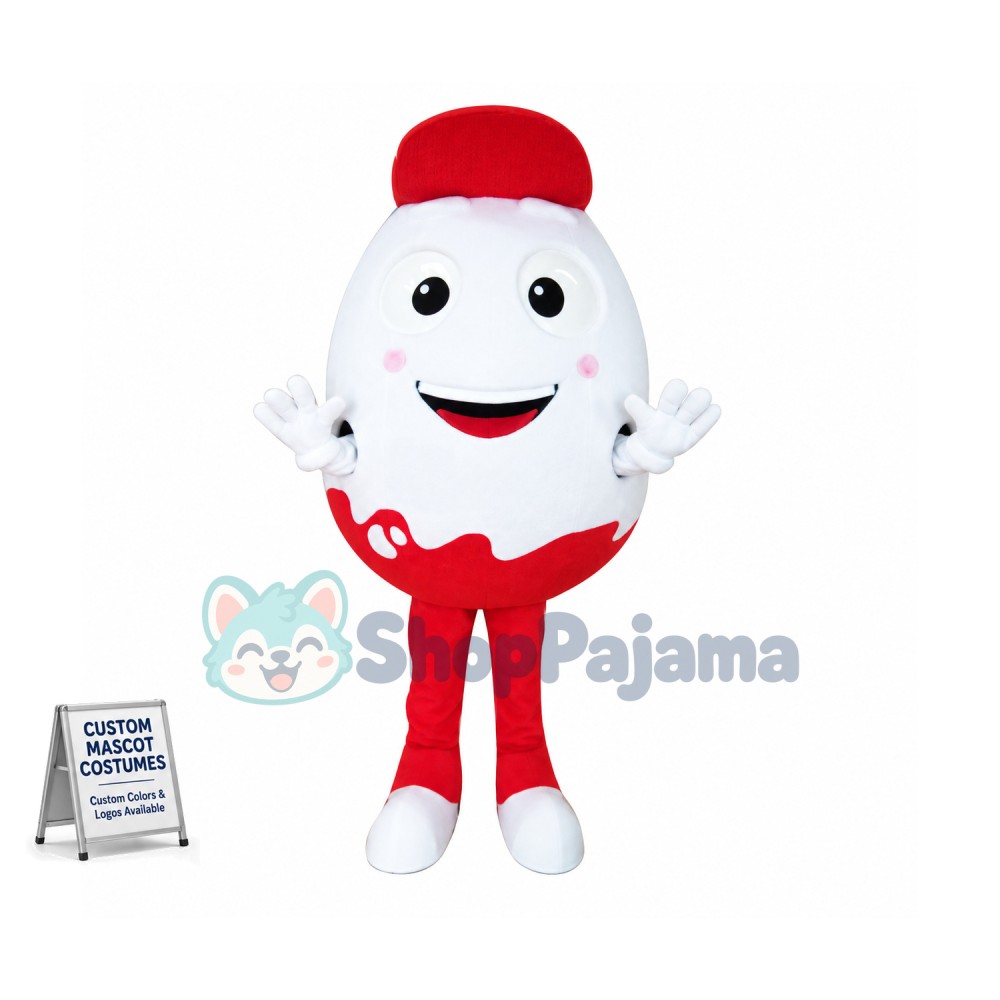 Chocolate Kinder Egg Mascot Costume