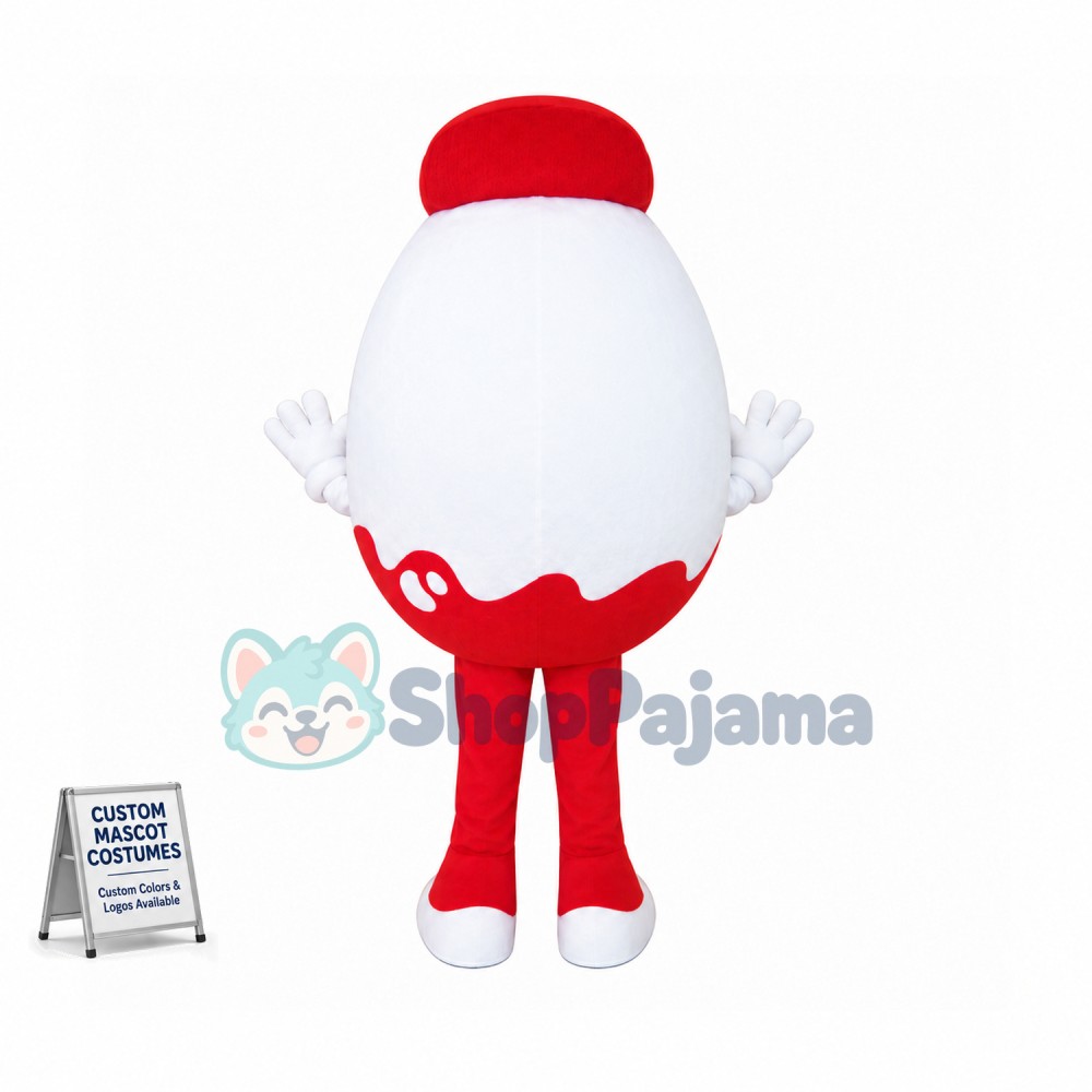 Chocolate Kinder Egg Mascot Costume