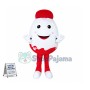 Chocolate Kinder Egg Mascot Costume