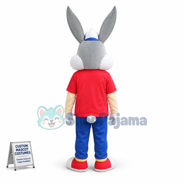 Bugs Bunny In Sports Suit Mascot Costume