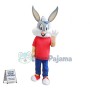 Bugs Bunny In Sports Suit Mascot Costume
