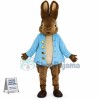 Easter Bunny In The Coat Mascot Costume
