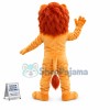Tame Lion With Muscle Mascot Costume