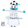 Badminton With Cap Mascot Costume