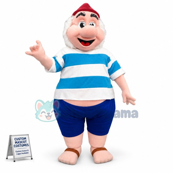 Doctor Dwarf Mascot Cartoon Costume