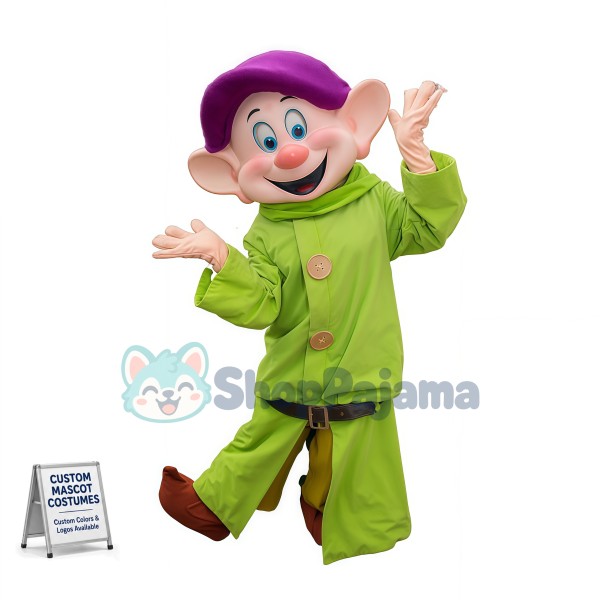 Dopey Dwarf Mascot Adult Costume
