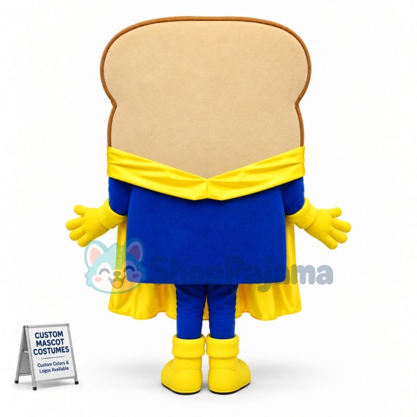 Anpanman In The Yellow Cloak Mascot Costume