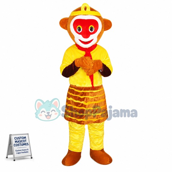 The Original Version Moneky King Mascot Costume