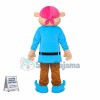 Dwarf In The Blue Top Mascot Costume