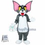 Tom Cat Mascot Costume With Big Ears