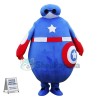 Captain America Baymax Mascot Costume