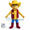 Stylish Cowboy Mascot Adult Costume
