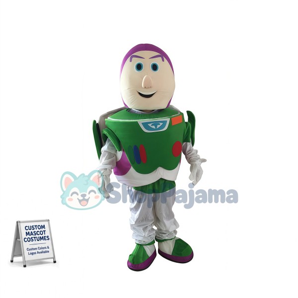 Astronaut Buzz Lightyear Mascot Costume