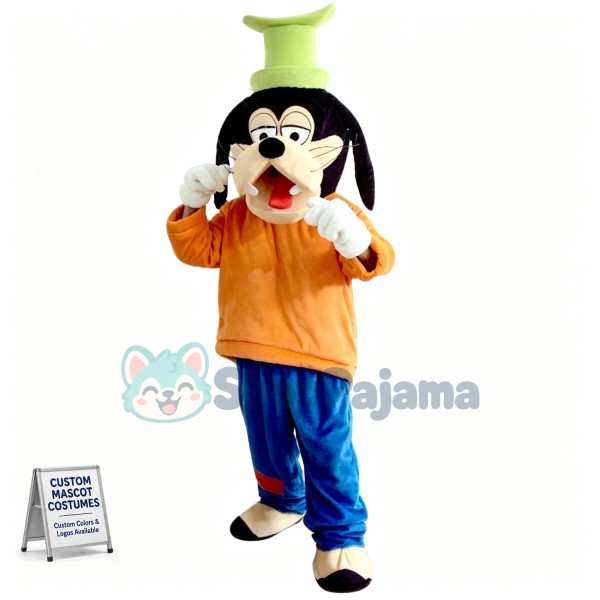 Honest Goofy Cartoon Mascot Costume
