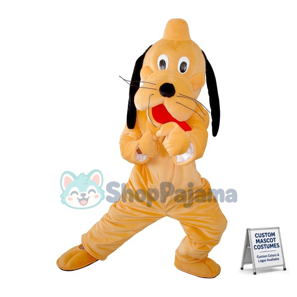 Adult Cartoon Goofy Mascot Costume