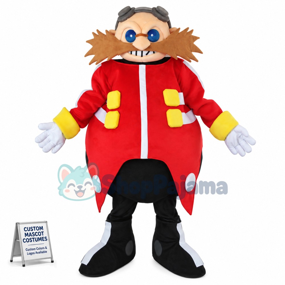 Doctor of Science Dr Eggman Mascot Costume