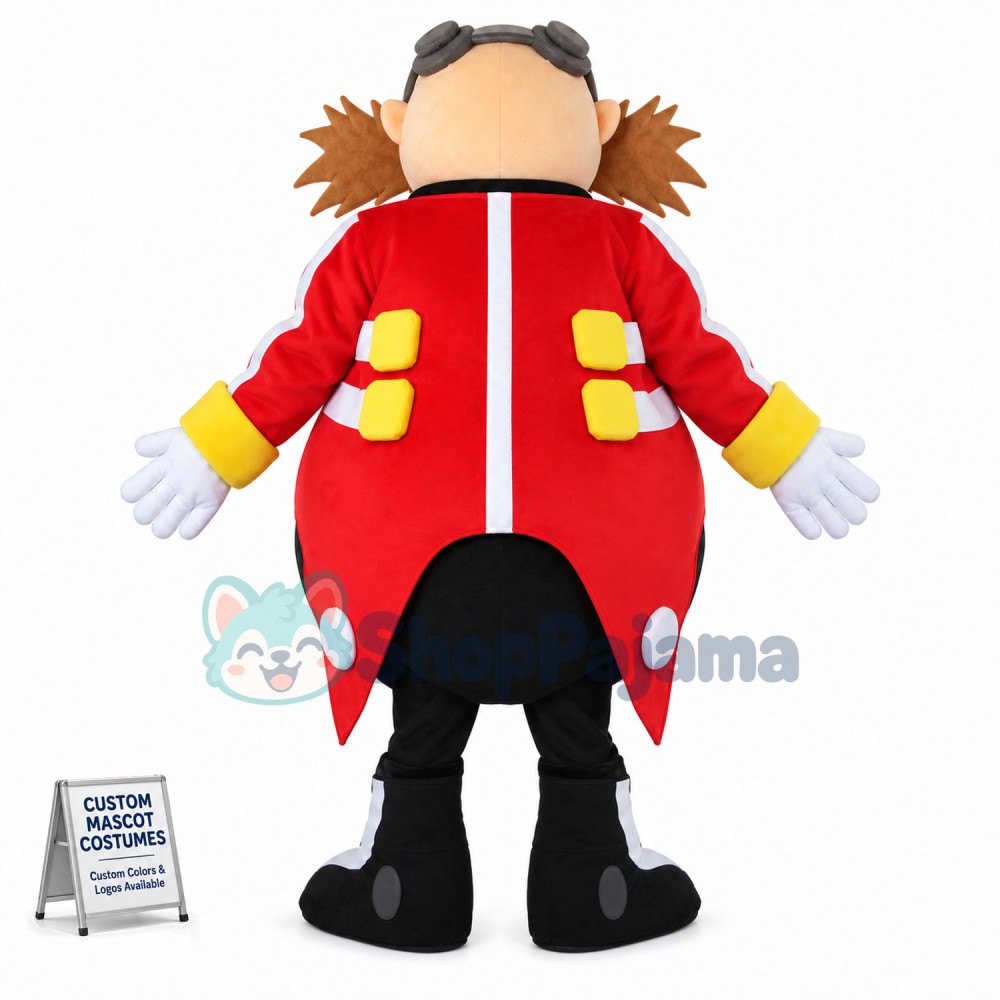 Doctor of Science Dr Eggman Mascot Costume