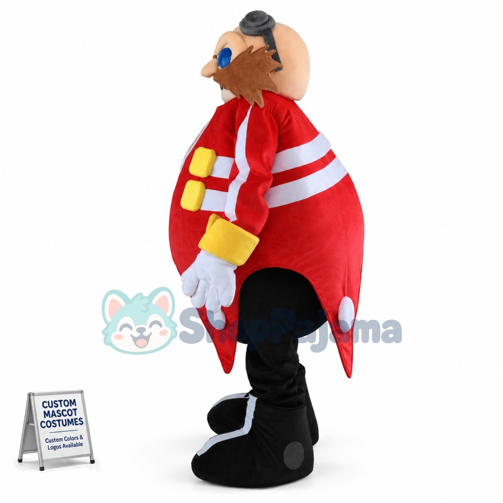 Doctor of Science Dr Eggman Mascot Costume
