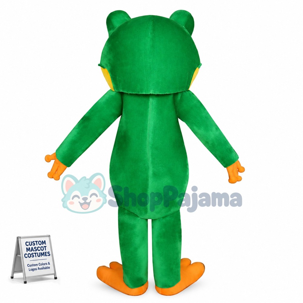 Vigilant Big Mouth Frog Mascot Costume